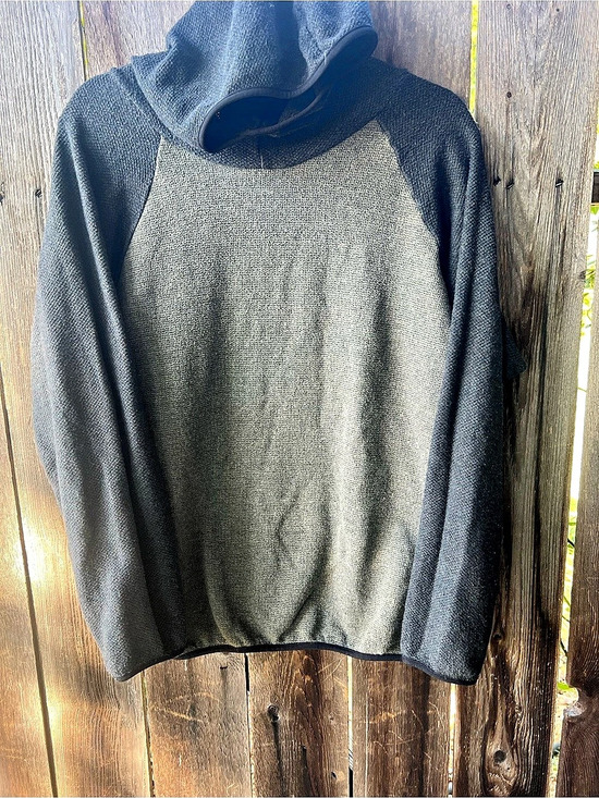 Peter Millar Sweaters - Peter Millar Cowl Neck Sweater Gray & Black Large